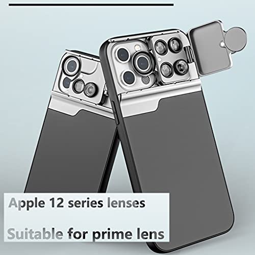 GLASSNOBLE Mini Webcam,5 in 1 Telefoon 2x Fisheye Lens 10X 20X Macro Lens voor 12/12 Mini/12 Pro/12 Pro Max 12Promax - Image 3