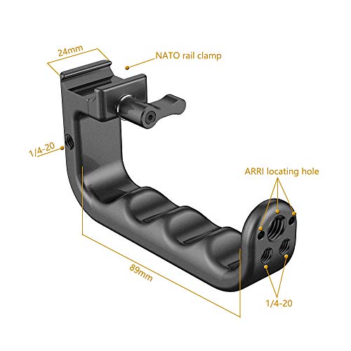 Image of NICEYRIG Quick Release NATO Handle Grip, Ergonomic DSLR Camera Top Handgrip Applicable for Red DSMC2 Kinefinity Cinema Camera - 393
