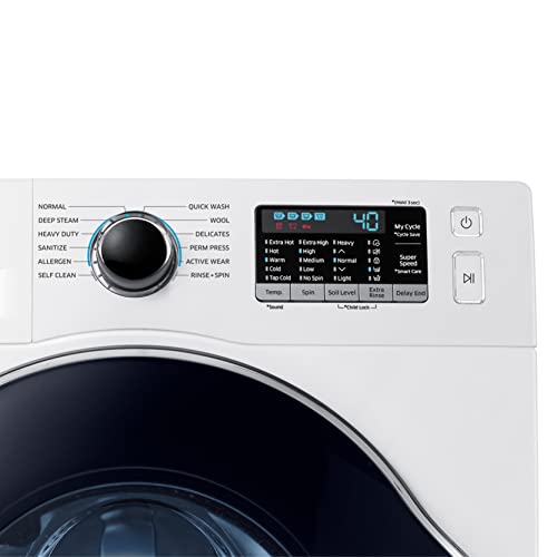 Samsung Ww25B6900Aw/A2 2.5 Cu. Ft. Smart Dial Front Load Washer #TOP1