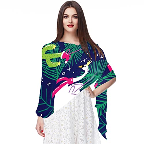 Écharpe rose en mousseline protection solaire et hijab léger motif flamant rose