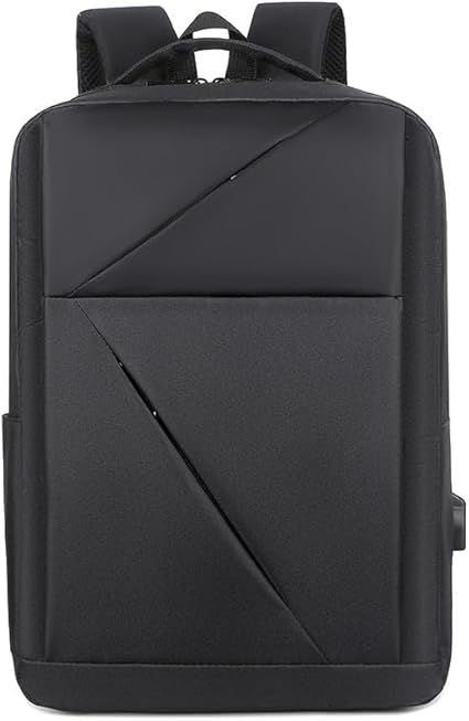 Mochila Impermeável Para Notebook Masculina Feminina Com Saída USB Slim Design Moderno Para Trabalho Viagem Estudante Escolar Casual Material Leve Premium – ZAFIN
