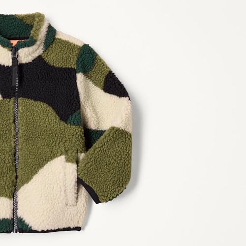 Image of Amazon Essentials Boys and Toddlers' Fleece Lined Sherpa Full-Zip Jacket