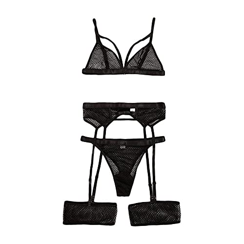 Ensemble de lingerie sexy pour pimenter vos nuits en vêtements de nuit en dentelle
