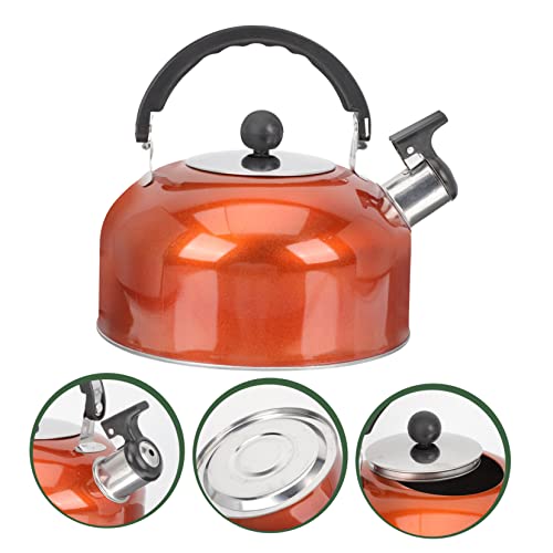 WOONEKY Chaleira Chaleira De Água Portátil Queimador De Fogão Chaleira Para Fogão De Indução Chaleir