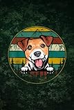  Storyboard Notebook: Jack Russell Terrier Dog Fathers Day Xmas For Dad Mom