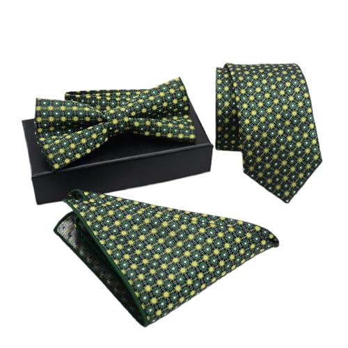 Corbata casual profesional de hombre tres piezas miniatura 1