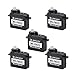 5Pcs P0025 2.5g Micro Servo,0.8KG/0.07Sec Analog High Speed Coreless Mini servo Motor Compatible with Raspberry Pi Project Car Helicopter Airplane Boat