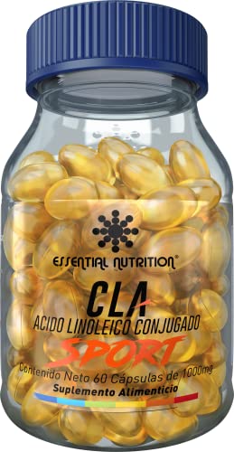 Vitamínicos, Essential Nutrition, CLA Ácido Linoleico Conjugado Sport 60 cápsulas de 500 mg