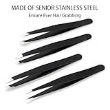 Zoom IMG-2 4pcs pinzette professionali di precisione