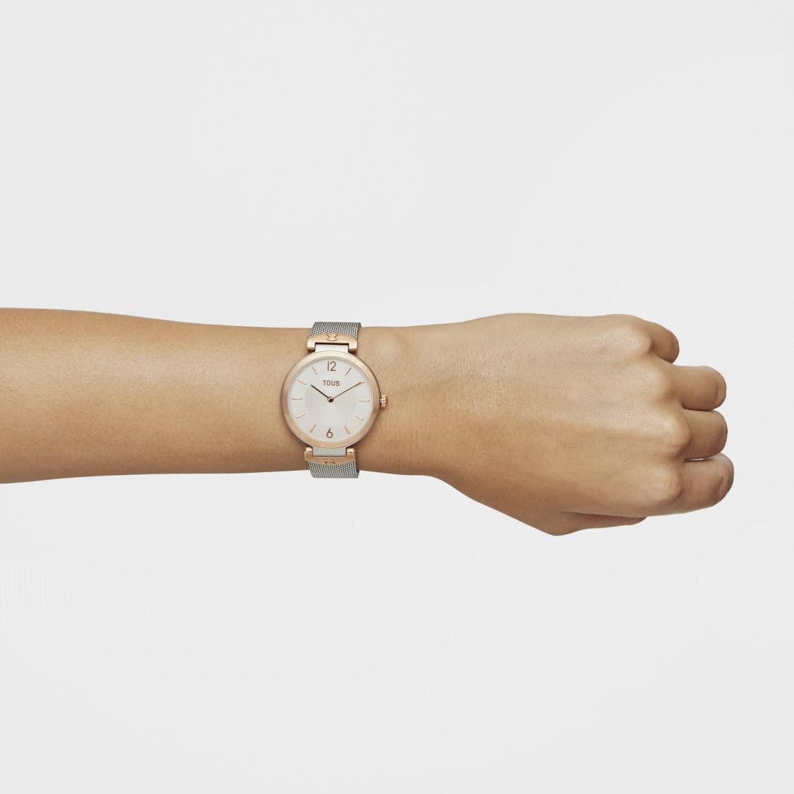 TOUS Watches s-Mesh Reloj para Mujer Analógico de Cuarzo con Brazalete de Acero Inoxidable 700350285
