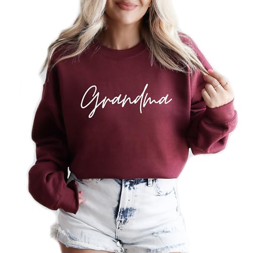 Verita Culture Grandma Women'S Long Sleeve Crewneck Sweatshirt cover