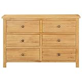 cassettiera legno massello prezzi Dimensioni: 105 x 33,5 x 73 cm (L x P x A), Date un'aria di fascino rustico al vostro arredamento con la nostra grande cassettiera!