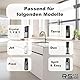 Ersatzmutter passend für Sodastream 2 Stück Kompatibel mit Crystal 1, 2 & 3, Duo, Jet, Spirit, Easy, Terra - Zubehör, Wassersprudler, Sprudelwasser, Reparatur, Schlauchanschluss - Made by R-Satz Shop
