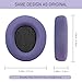 Ear Pads Replacement for SteelSeries Arctis Nova - Magic Mesh Fabric Earpads for Arctis Nova Pro Wired, Nova 1, 3, 4, 5, 7 Headphones - Made by GEVO Cushions with High-Density Foam - Purple