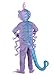 Adult Disney Pixar Monsters Inc Randall Boggs Halloween Costume | Chameleon Villain Jumpsuit with Mask, Gloves, & Shoe Covers Small