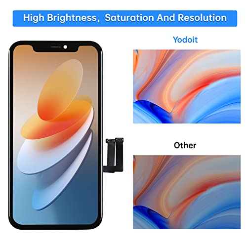 Yodoit GBAIP11BF For Iphone 11 Screen Replacement Kit Full Hd Cof Lcd Display 3D Touch Digitizer Frame Full Assembly thumb #2