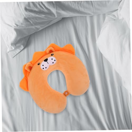 Almohada de espuma viscoelástica 35x30x10 cm naranja miniatura 5
