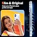 Temdan for iPhone 17 Case Clear with Screen Protector, [Compatible with Magsafe][Anti-Yellowing][Military-Grade Protection] Shockproof Slim Magnetic Phone Case Cover, Transparent
