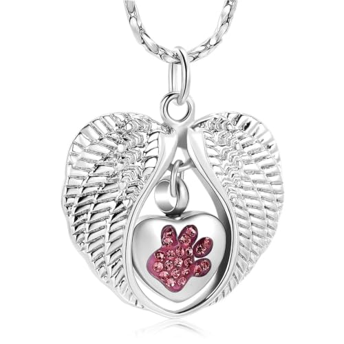 Surmonter le deuil de son animal : collier urne patte de chien pour garder ses cendres