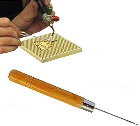 Titanium Soldering Pick with Hardwood Handle – Non-Contaminating Tool for Handling Molten Gold and Silver - Resistant and Non-Stick Jewelry Making Tool