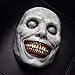 Creepy Halloween Human Skull Mask With Moving Jaw, Purge Cosplay Full Head Helmet Props