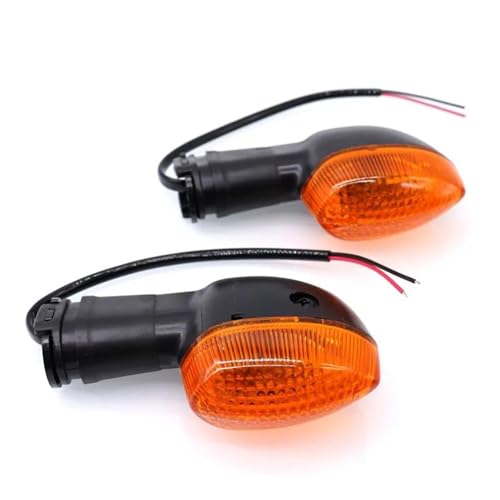 Clignotants avant et arrière orange pour motos Yamaha YZF R6 R125 XJ6