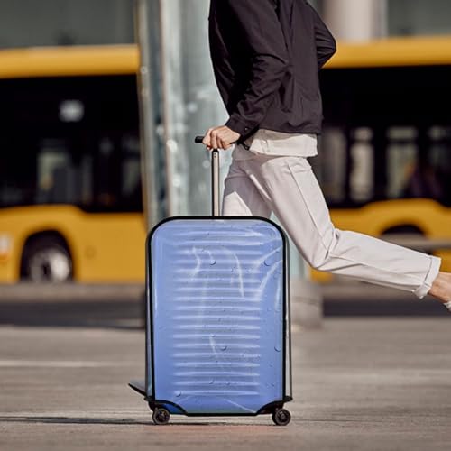 28-inch Luggage Cover Protector Clear PVC Waterproof Suitcase Covers, Travel Luggage sleeves protective Tsa Approved 6
