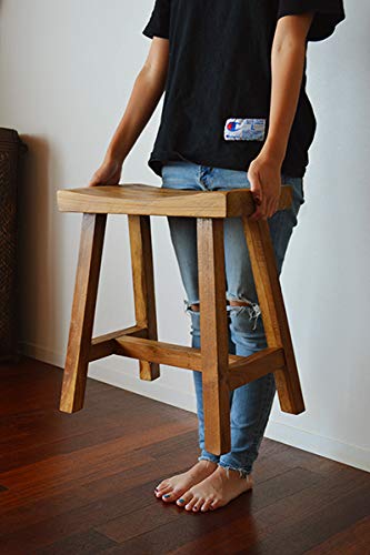 Amazon.co.jp: アジアン家具 木製 バリ ♪ARチーク材ナチュラル