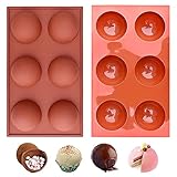 🍰Múltiples usos: Perfecto para hacer bolas de chocolate, mousse de cúpula, pastel, jalea, pudín, jabón casero y sus propias golosinas creativas.