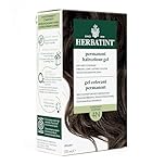 Herbatint Permanent Hair Color Gel 4N Chestnut – Natural, Ammonia-Free, Resorcinol-Free, Parabens-Free Hair Dye - Long-Lasting 100% Coverage of Grey Hair