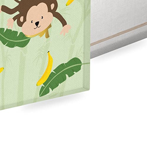 Illustration singe affiche déco murale salon moderne 40x56