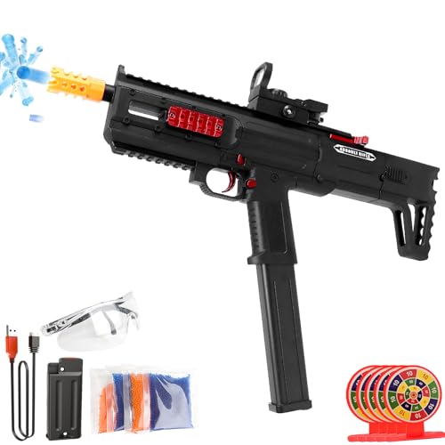 Electric Gel Ball Blaster - Automatic Splatter Blaster for Outdoor Team Battles, Splatter Ball Toy Compatible, Gel Splat Blaster Rifle for Adults &...