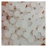 WUUKEPSG 10 Pezzi Diametro 2/2,5/3/3,5/4/5/5,5/6/6,5-20 Mm Bianco Rotondo Solido Silicone Palla Silicone Palla Sigillante Industriale Fai da Te Parti/9Mm