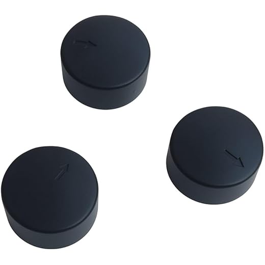 Ceiling Fan Speed Control Swtich Cap (Black Color Inside The Pack 3 Numbers)