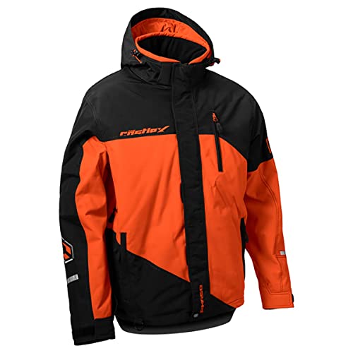 Image of Castle X Men's Phase G4 Jacket (Black /Orange - Large)