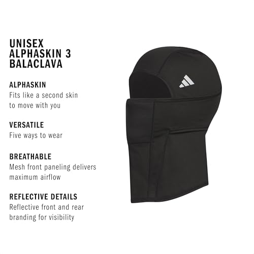 adidas Alphaskin Balaclava Ski Mask – Shiesty Athletic Face Cover image 2