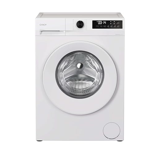 CANDY Quick Pro Washing Machine, 8kg Wash 1400 RPM, A-20 Energy Class, 16 Programmes, Pro Active Wash, BuiltTo Last, White-White, 50x60x85 cm - GD 48S6-80