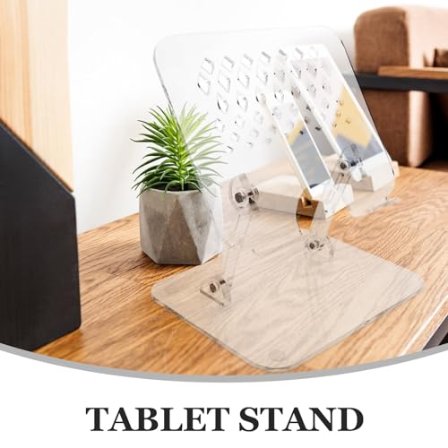 Soporte Acrílico Ajustable para Laptop y Lectura de Libros miniatura 3