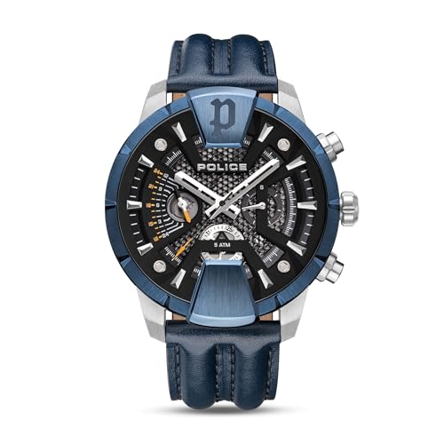 Police Reloj Huntley Blue para Hombre