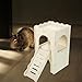 Abaodam Hamster Hideout House Wooden Shelter for Animals with Ramp Guinea Pig Habitat for Hamsters Chinchillas Reusable Nest for Play Sleep