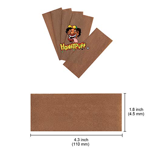 Honeypuff Flavored Rolling Papers, 6 Flavors (12 Packs of 5) Herbaceous Fibers of King Size (110mm) - Image 3