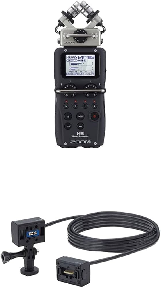Amazon.co.jp: 【セット買い】ZOOM H5 ハンディレコーダー&マイク