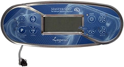 Master Spas - Topside Panel, MP700, 3 Pump - X310120 (With Overlay X509009)