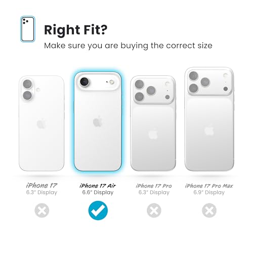 Image of Speck CANDYSHELL Grip +MS Case for iPhone 17 Air - NEO DRAB /Glow Green | Slim Protective Grip | Drop Protection | MagSafe Compatible