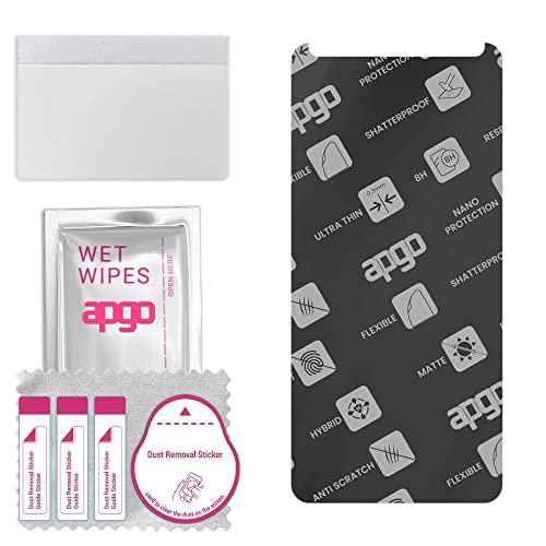 apgo Protector de pantalla MATTE Hybrid Glass para Samsung Galaxy A01 Core