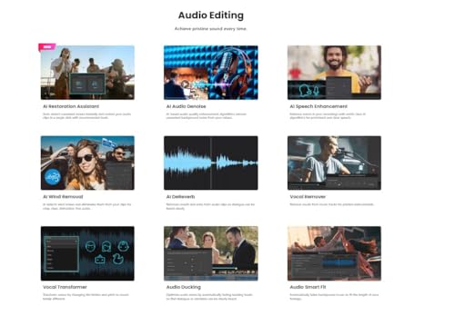 Image of CyberLink PowerDirector Ultimate 2024 Video Editing Software V22| Version 22 | Lifetime License | 1PC (Windows) | Edit Anywhere in Every Way