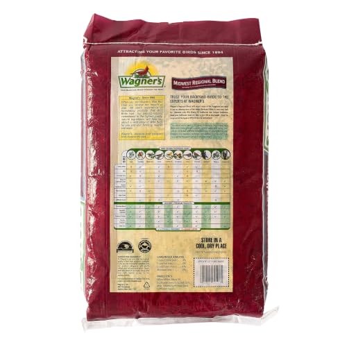 Image of Wagner's 62005 Midwest Regional Blend Wild Bird Food, 18-Pound Bag