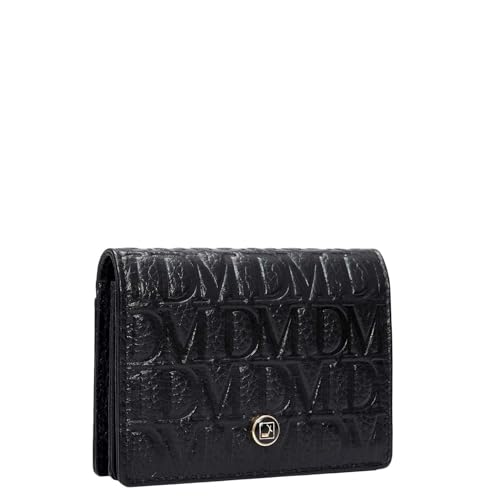 Image of Da Milano Leather Card Holder for Men & for Women - Black (10116OL)