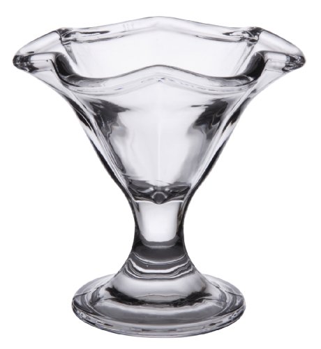 Olympia CC906 Traditional Dessert Glass - Large. Dimensions: 135(h) mm. Capacity: 185ml (6.5oz). Box quantity: 6.