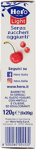3X Hero Light Barretta di Cereali e Frutti Rossi